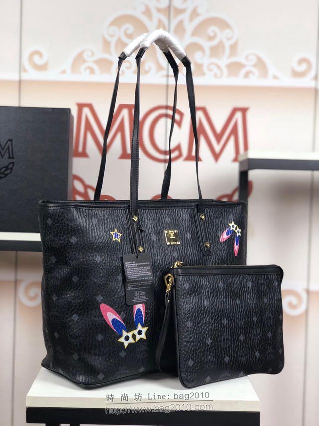 MCM女包 原單 6268 Mille子母購物袋 搭配小包 MCM女手提袋 MCM肩背包  mdmc1402